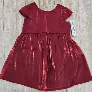 12 Month Red Dress With Bloomers